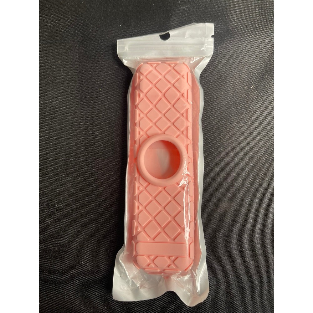 Pink Silicone AirTag Compatible Case for Apple TV Siri Remote 2nd Gen X002X78S2V